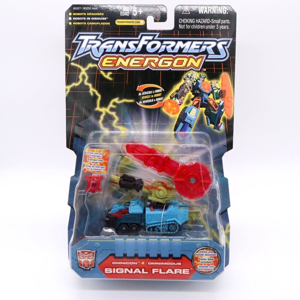 Transformers Energon Signal Flare Terrorcon 2003 Hasbro New Sealed